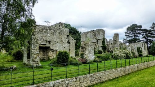Remains of Jervaulx Abbey