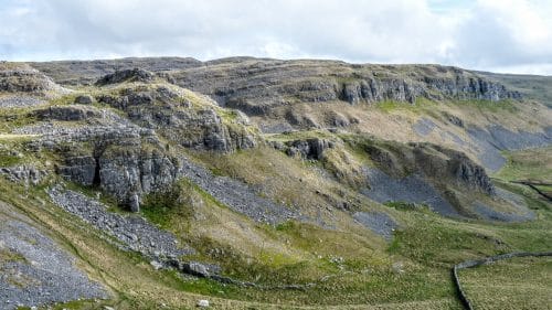 The limestone crags of Attermire Scar
