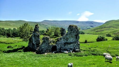 Ruins of Lammerside Castle, Vale of Eden